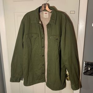 Levi’s Fleece Lined Button Down Shirt